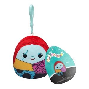 Squishmallow 3.5" Disney Mini Nightmare Before Christmas Sally Clip On Plush